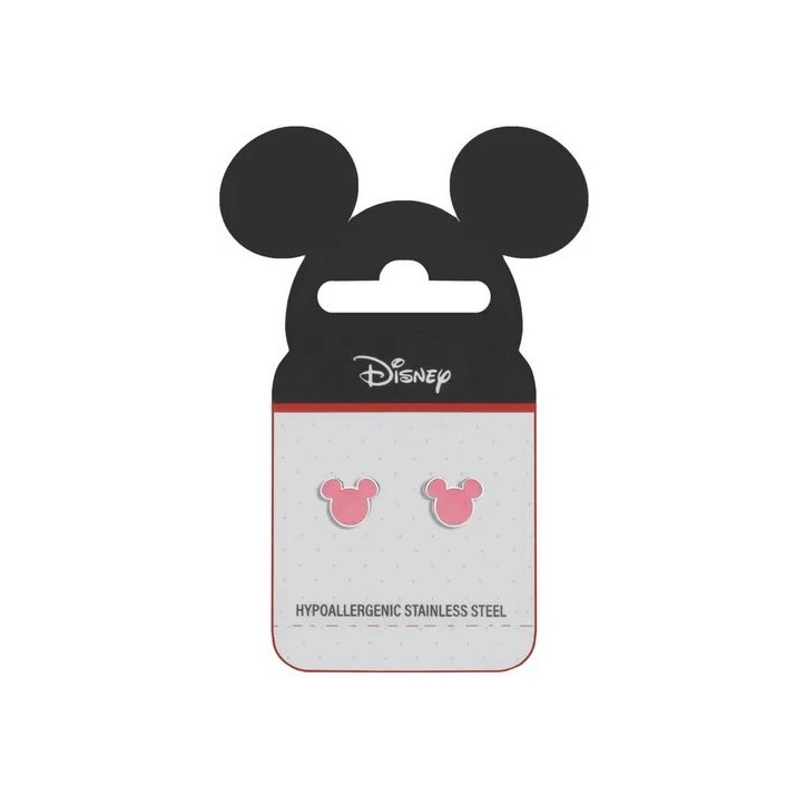 Pendientes Disney Minnie Mouse Rosa