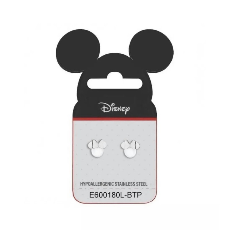 Pendientes Disney Minnie Mouse de Acero Antialérgico