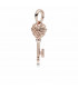 Charm PANDORA Rose Llave Real - 387725