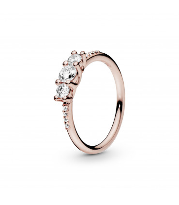 Anillo Pandora Rose Elegancia Brillante - 186242CZ