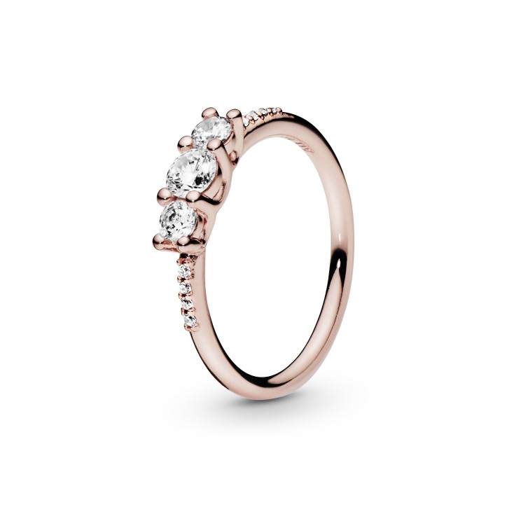 Anillo Pandora Rose Elegancia Brillante - 186242CZ