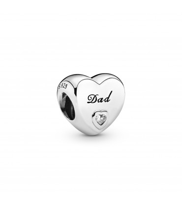 Charm en plata de ley Amor de Padre - 796458CZ