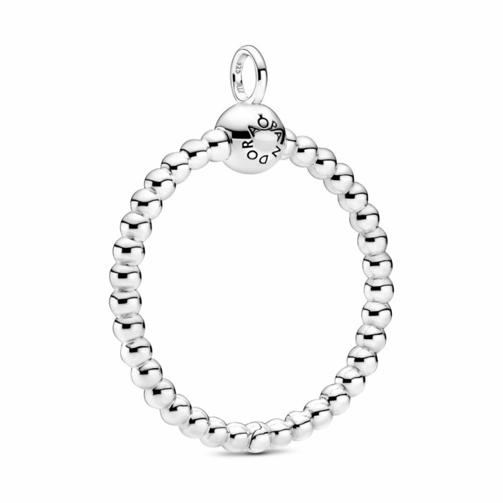 Colgante O Pandora Moments en plata de primera ley de Esferas mediano - 399106C00