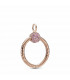 Colgante O Pandora Moments en Pandora Rose en Pavé - 389097C01