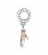 Charm colgante Triple Monograma y Logo - 799044C01