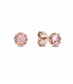 Pendientes Pandora Rose Corona Rosa Brillante - 288311C01