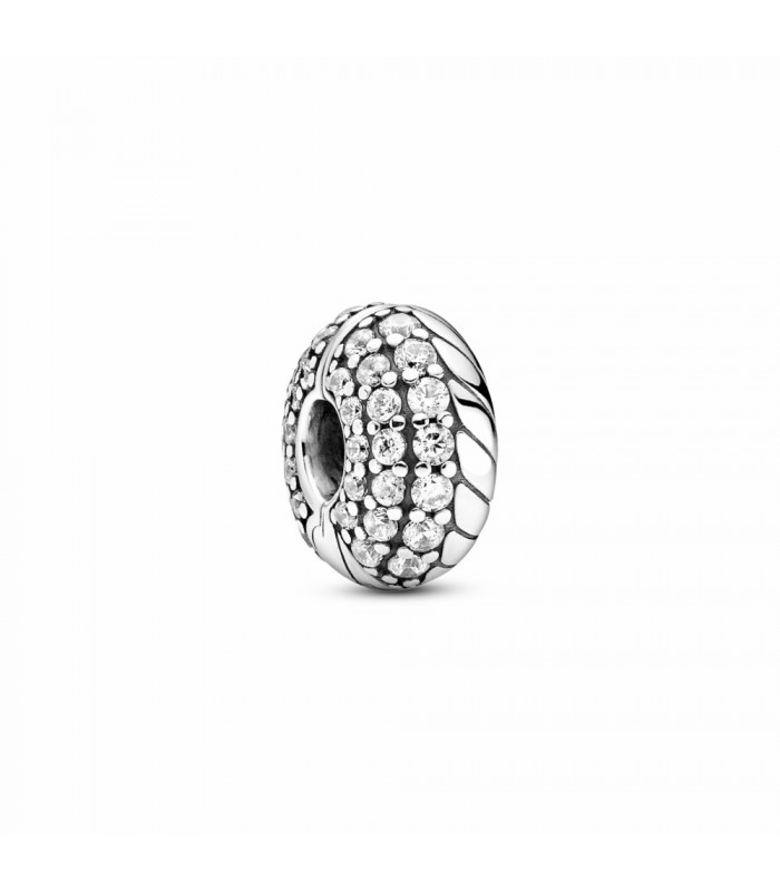 Clip PANDORA Cadena de Serpiente en Pavé - 799089C01