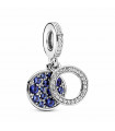 Charm Colgante de Pandora Disco Azul 799186c01