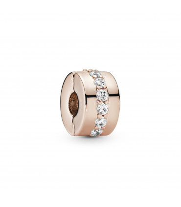 Clip Pandora Rose Hilo Luminoso - 781972CZ
