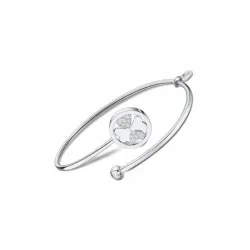 Pulsera rígida con Trébol de Cuatro Hojas Lotus Style - LS2169/2/1