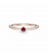 Anillo Pandora Solitario Rojo - 189259C01