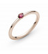 Anillo Pandora Solitario Rojo - 189259C01