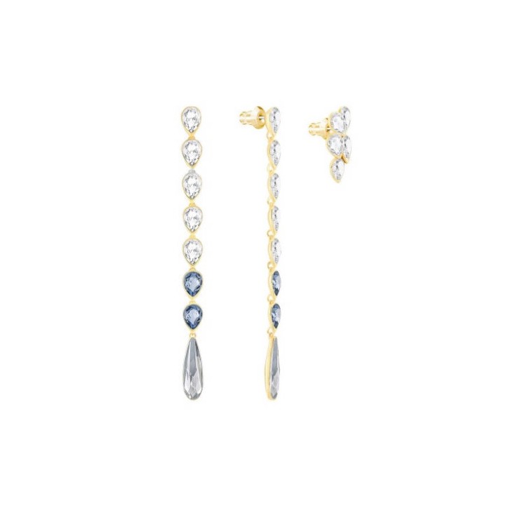 Pendientes Swarovski largos y uno pegado - 5264975