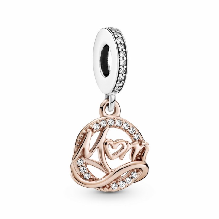 Charm Colgante en Pandora Rose y Plata de Ley Madre Pandora - 789374C01
