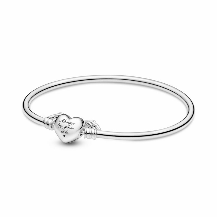Pulsera Pandora Moments en Plata de Ley Corazón con Alas Pandora - 599379C00