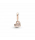Charm Colgante en Pandora Rose Corazón Azul Claro en Pavé Pandora - 789404C01