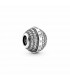 Charm en plata de ley Pavé & Logo - 799489C01