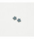 Pendientes Flor Azul Agatha - 008STA