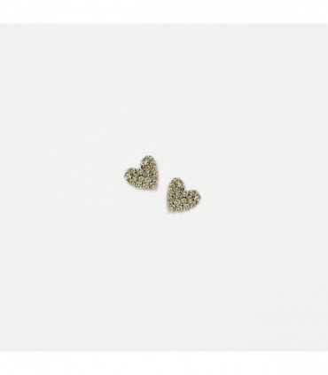 Pendientes Corazón Amarillo - 011STA
