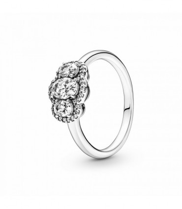 Anillo Vintage Tres Piedras Pandora - 190049C01