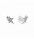 Pendientes Estrellas Asimétricas Brillantes Pandora - 290012C01