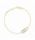 Pulsera Clip Dorado Itemporality - SBR-201-006-UU