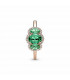 Anillo Vintage Tres Piedras Verde Pandora - 180057C01 Anillo Vintage Tres Piedras Verde Pandora - 180057C01
