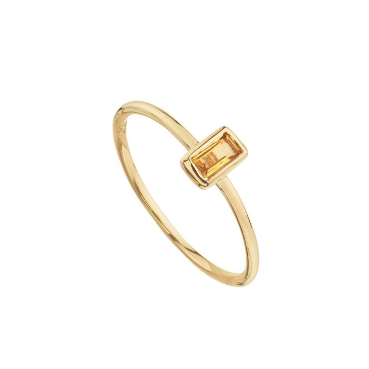Anillo Bangalore Citrino Talla 10 - SRN-209-031
