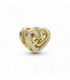 Charm Pandora Corazones Entrelazados Brillantes - 769270C01