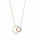 Collar Dorado Circonitas de Colores Viceroy Jewels - 4128C100-39