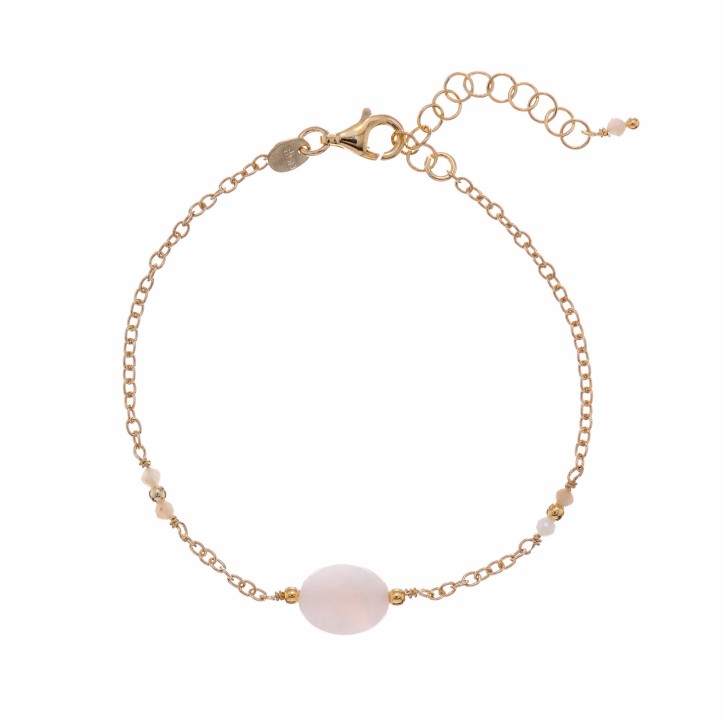 Pulsera con Ópalo Rosa Alisia Ingrid - AL2565-ORO-OPALOROSA