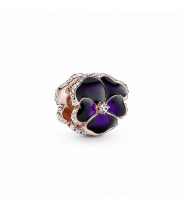 Charm Flor Pensamiento Morado - 780777C01