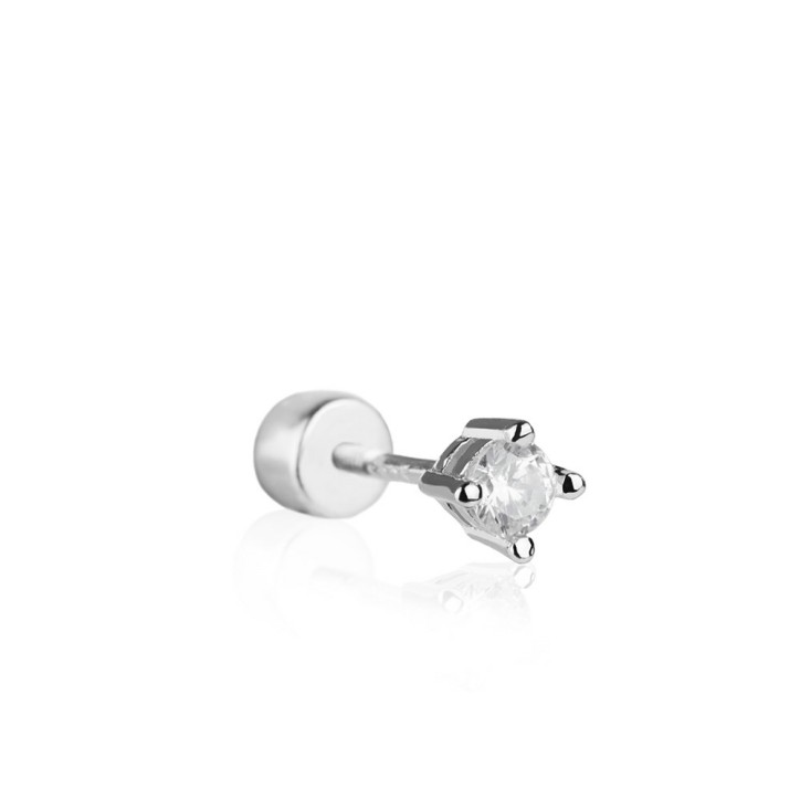 PIERCING CUATRO GARRAS Y CIRCONITAS CON BROCHE DE ROSCA - 45.PE3.03