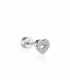 PIERCING CORAZON Y CIRCONITAS CON BROCHE DE ROSCA - 45.PE3.08