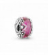 Charm Pandora Cristal de Murano Rosa Declara tu Amor - 791159C00