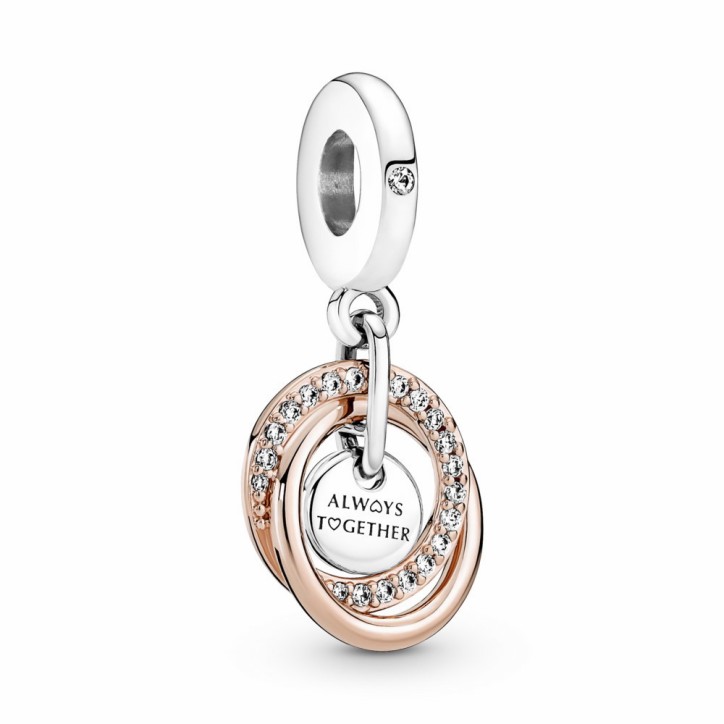 Charm Pandora Colgante Círculo Familiar Siempre - 780797C01