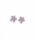 PENDIENTES FLOR LAVANDER DREAMS NEW SUPERAGATHA - 087SUP