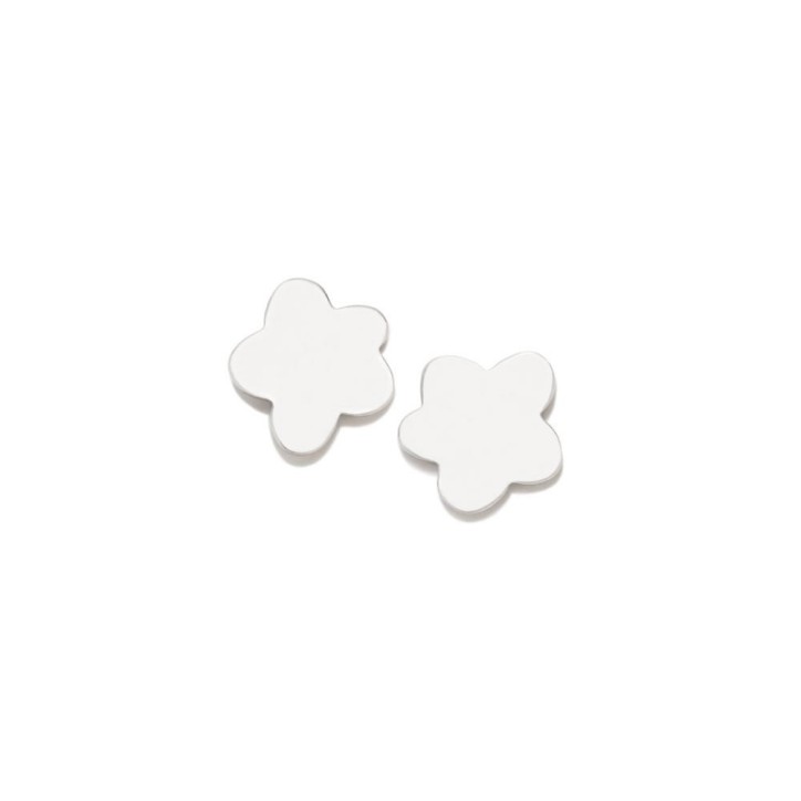 PENDIENTES FLOR SILVER NEW SUPERAGATHA - 097SUP