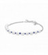 Pulsera Cordón Azul con Perlas Cultivadas de Agua Dulce Pandora - 591689C01