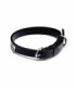 Collar Pandora para mascotas de tejido vegetal negra sin cuero - 312262C01