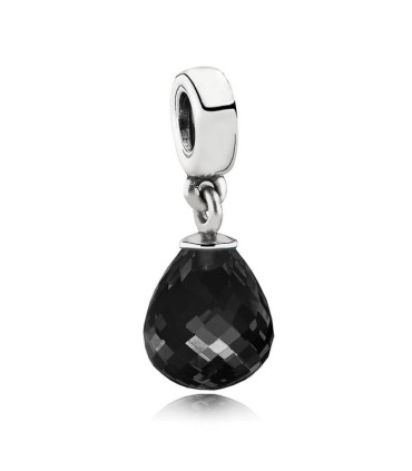 Charm PANDORA cristal de Murano Facetado Negro - 791602CBK
