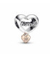 Charm Corazón Te Quiero Familia Pandora - 782326C00