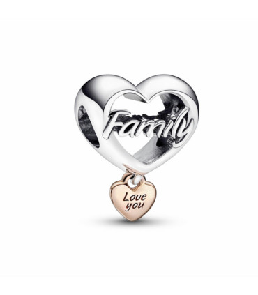 Charm Corazón Te Quiero Familia Pandora - 782326C00
