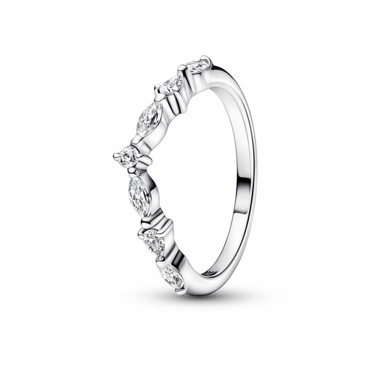 Anillo Deseo Alterno Brillante Pandora - 192390C01
