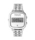 Reloj digital con brazalete de acero D-Logo Tous - 200351021