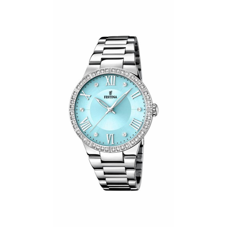 RELOJ FESTINA  AZUL CORREA DE ACERO, MUJER - F16719/4