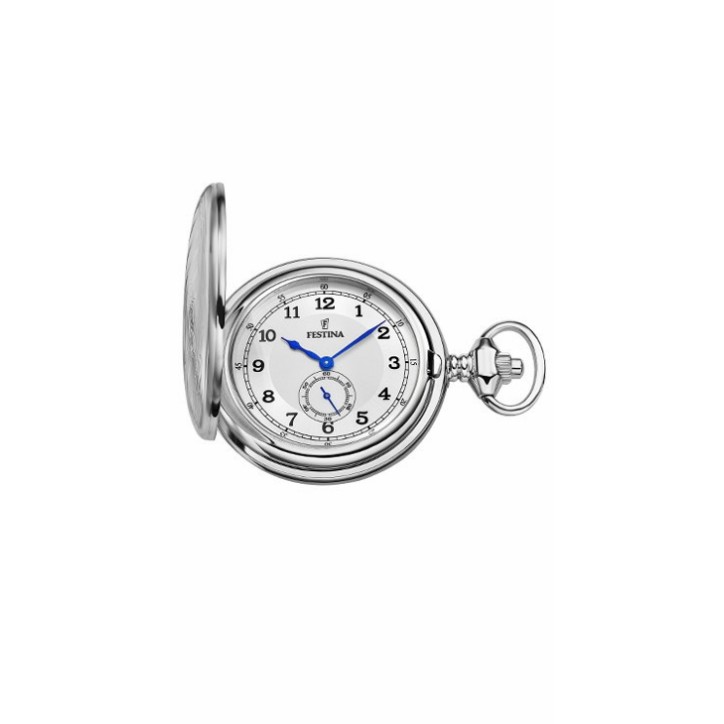 RELOJ DE BOLSILLO FESTINA POCKET PLATA HOMBRE - F2037/1