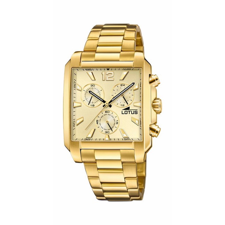 RELOJ LOTUS AZUL CORREA DE ACERO INOXIDABLE 316L, HOMBRE - 18853/5