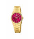 RELOJ LOTUS FREEDOM  BURDEOS CORREA DE ACERO INOXIDABLE 316L, MUJER - 18840/2