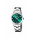 RELOJ LOTUS VERDE CORREA DE ACERO INOXIDABLE 316L, MUJER - 18884/7